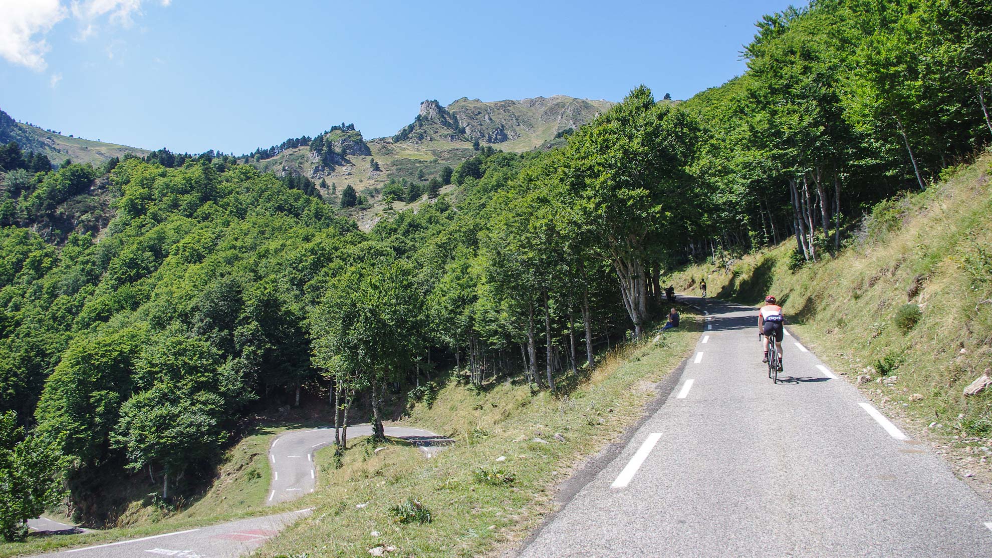 Col de Pailhères, der erste echte alpine Pass auf unserem Weg