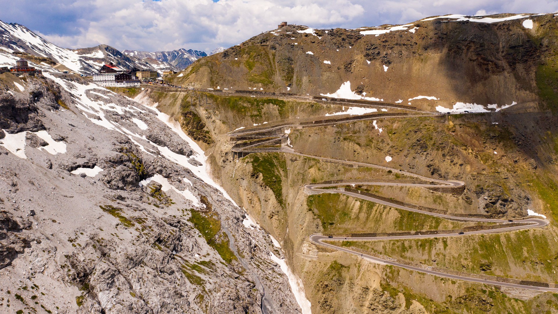 Der legendärste Anstieg dieser Rennradtour hinauf zum Stilfser Joch