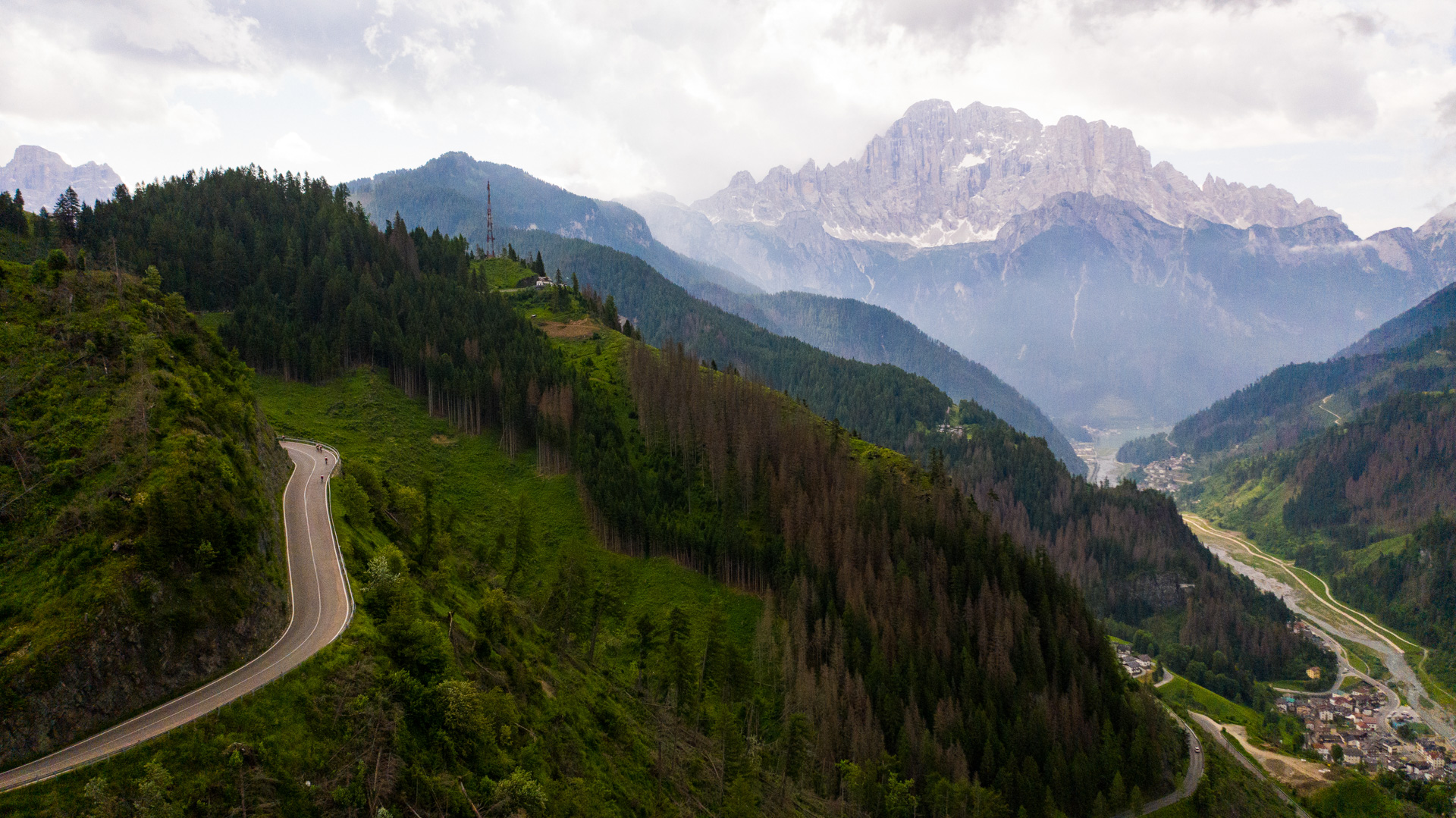 Unterwegs mit dem Rennrad in den Dolomiten rund um Cortina d'Ampezzo