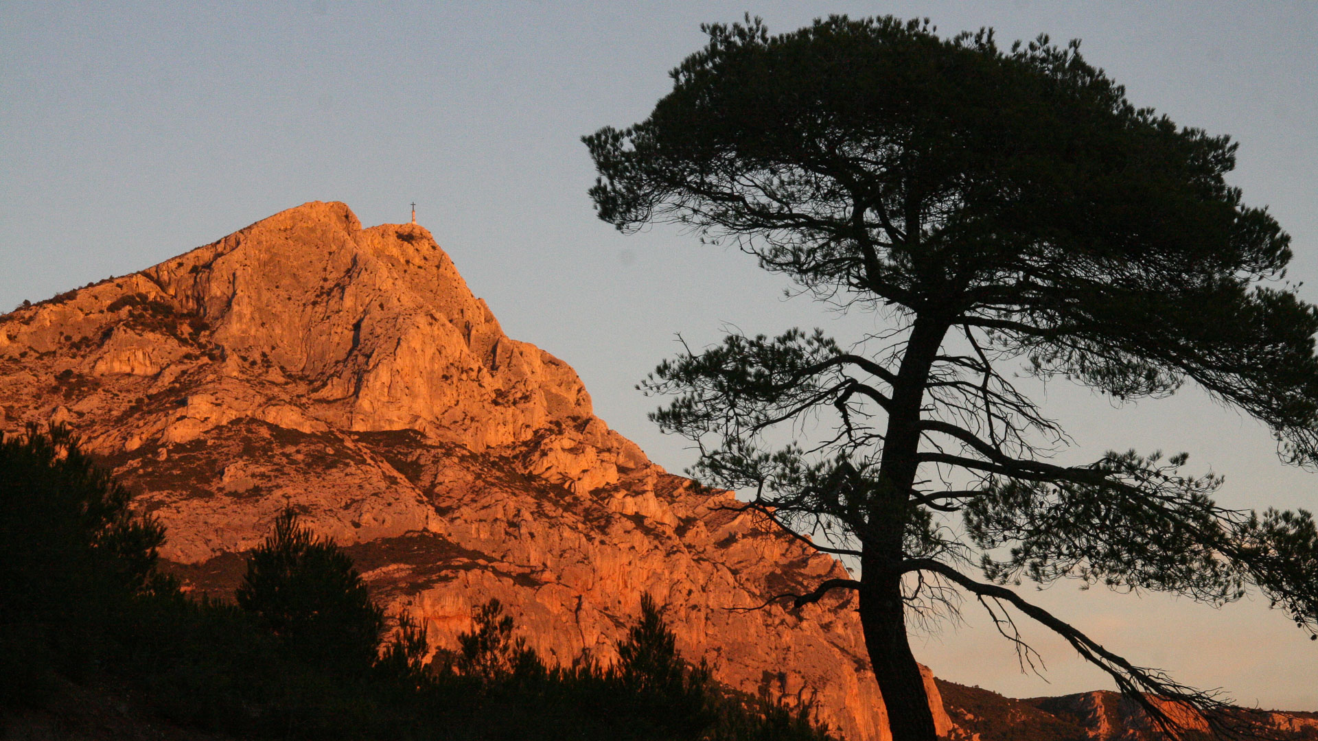 Abendstimmung in der Provence