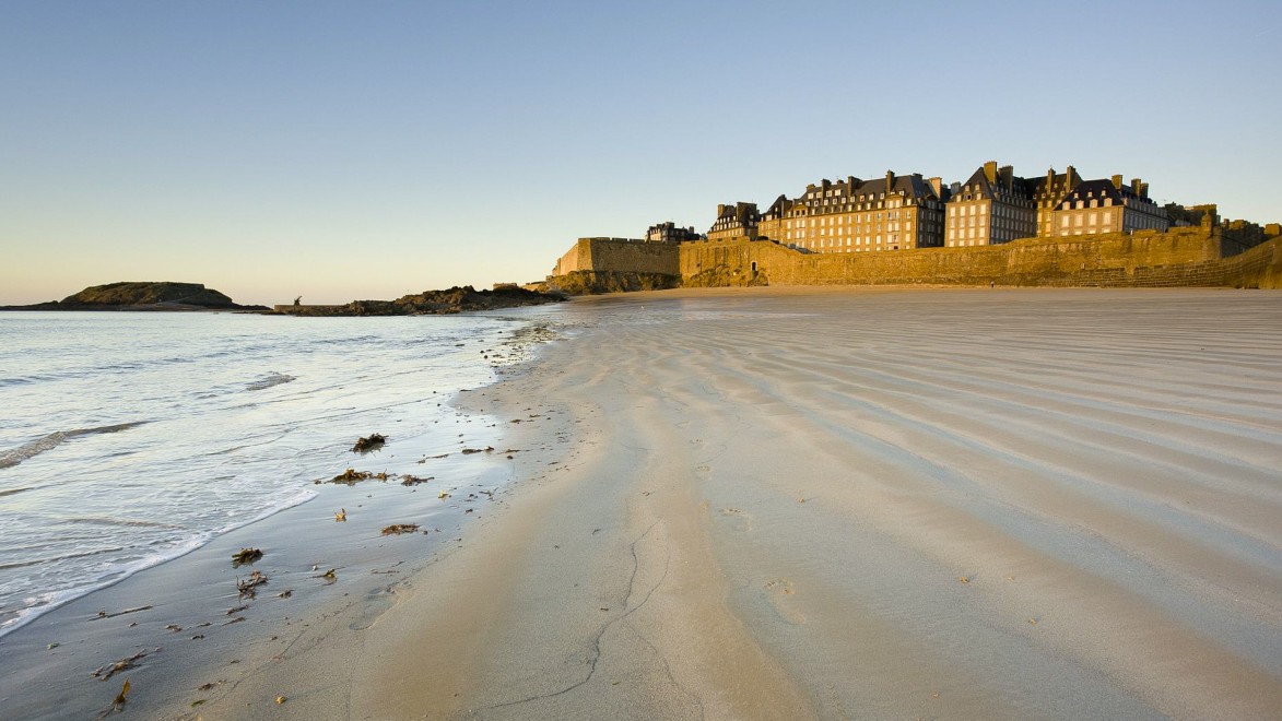 Einsame Strände in den Côtes d'Amor
