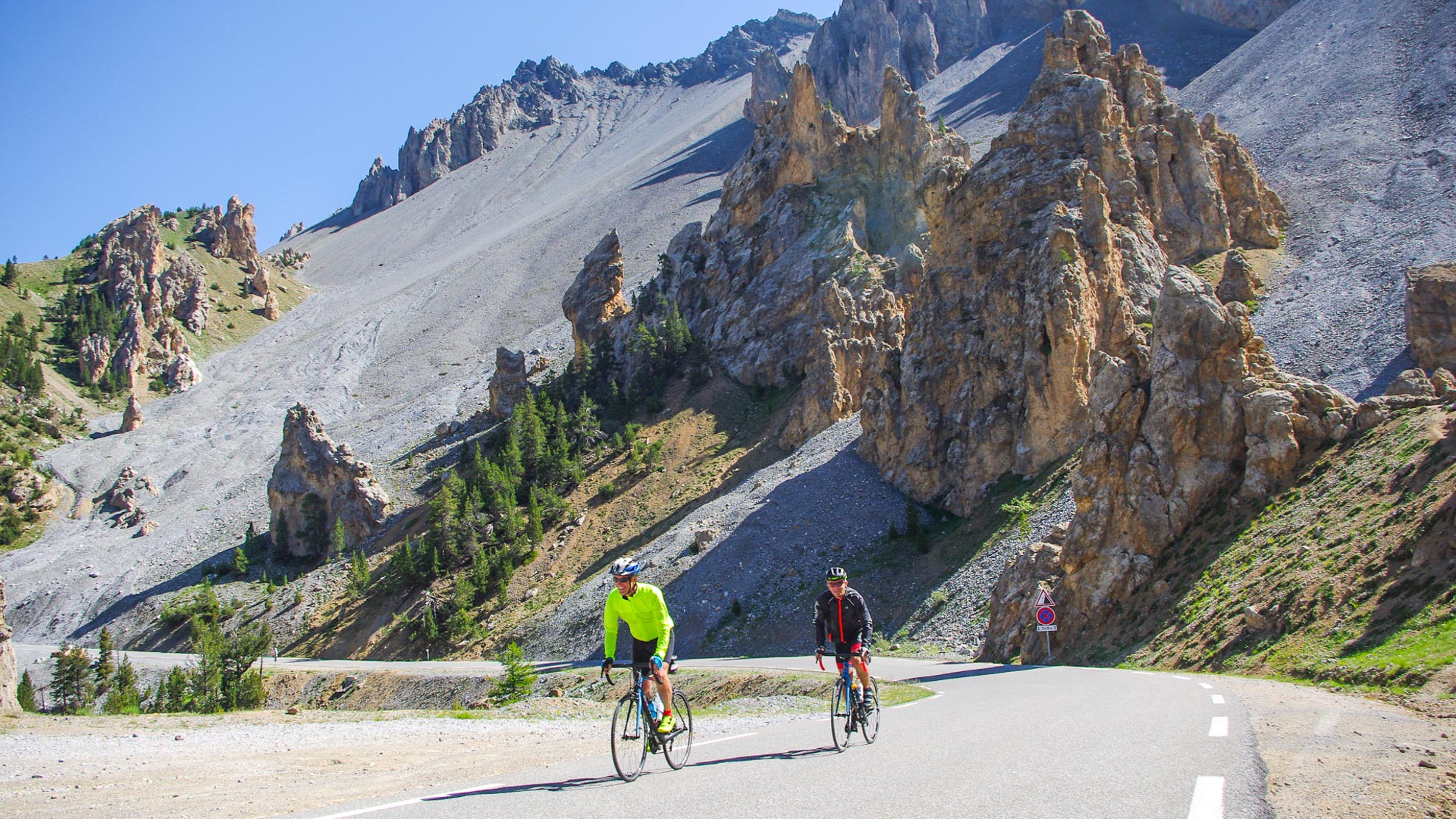 Die Casse Deserte am Col d'Izoard ist ein Rennradhighlight