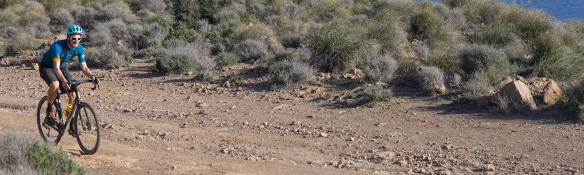 Gravelbike Ausrüstung andalusien spanen 