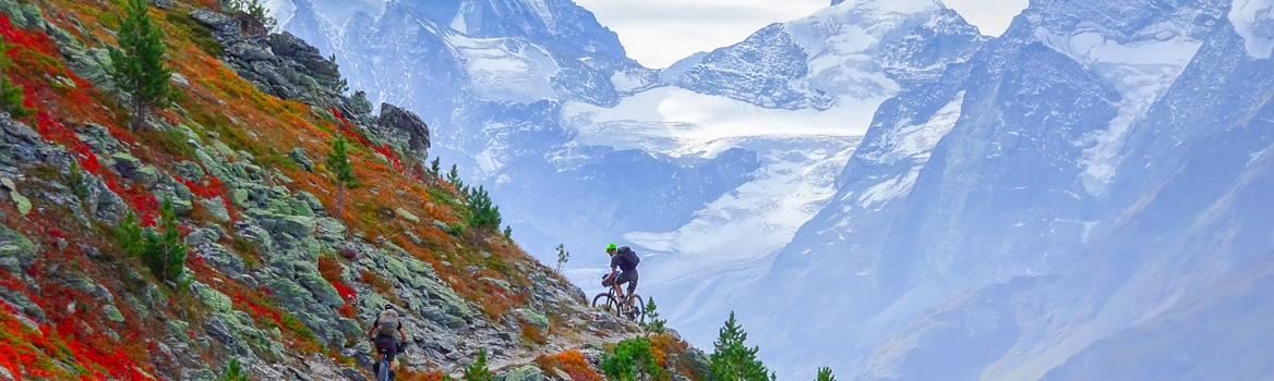 Hochgebirgsatmosphäre auf der Haute Route von Chamonix nach Zermatt